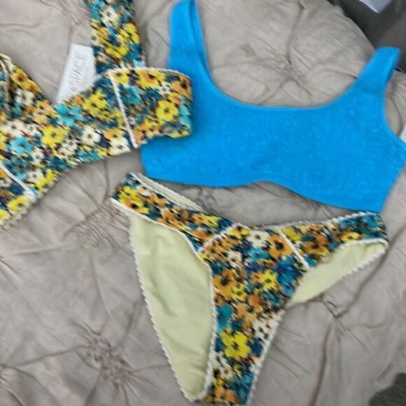 6 LSpace Gizelle Top & Cheeky Bottom Revolve NWT Izzy’s Too Retail 378.00 - Picture 11 of 11